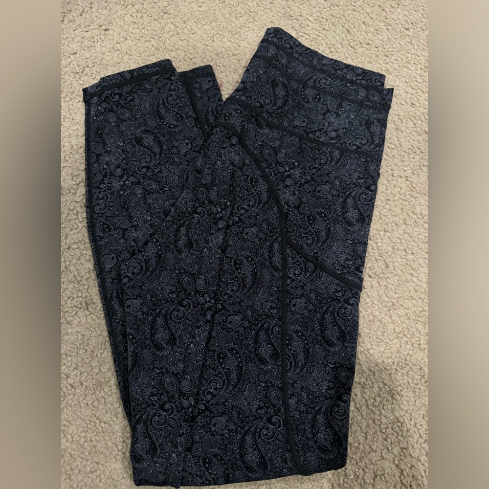 Zyia leggings- drawstring luxe